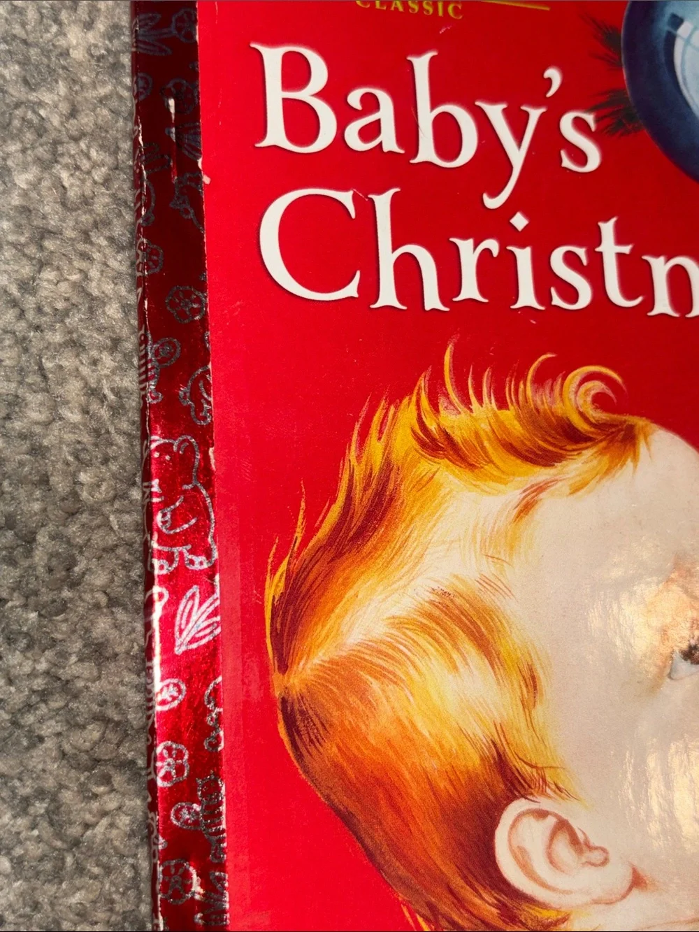 Classic Baby's Christmas Picture Book - Red, Blue